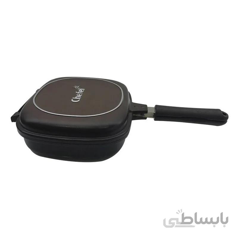 تابه دو طرفه کیپ مدل Chefel سایز 30