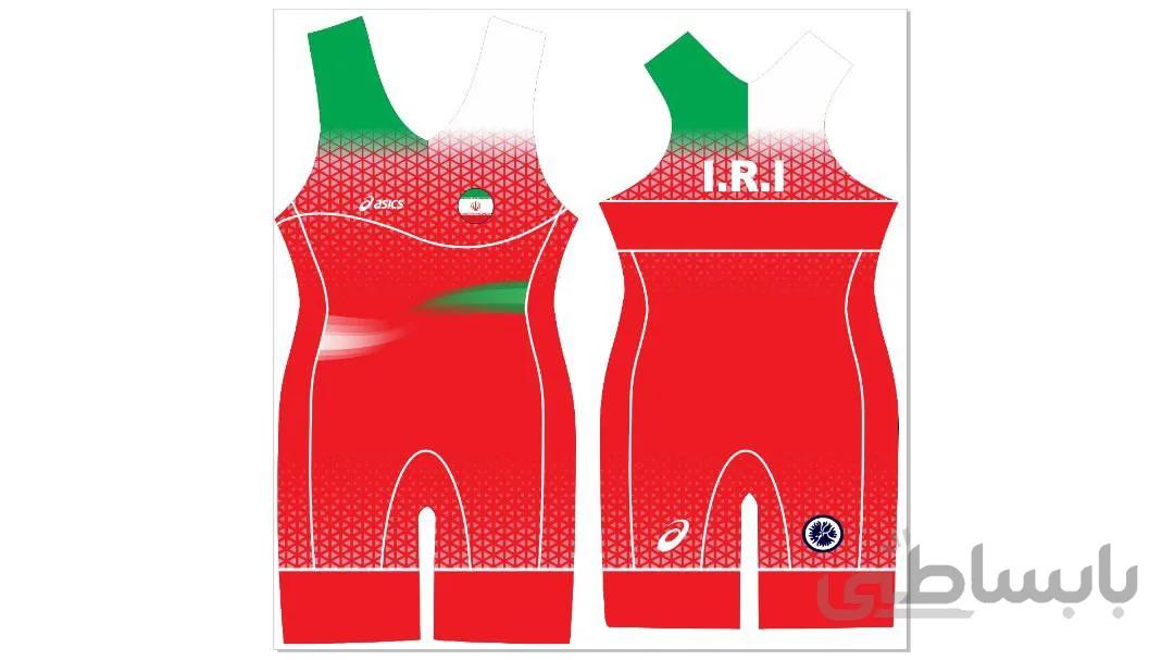 دوبنده کشتی asics کد 01 ا Wrestling sportswear asics Code 01