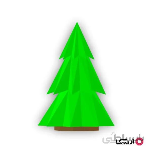پازل سه بعدی کاج کادویی (۳D)