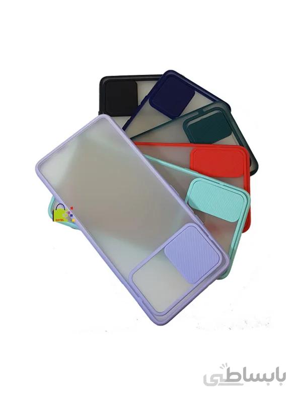 قاب پشت مات با محافظ لنز کشویی گوشی آیفون 6Plus / 7Plus / 8Plus
