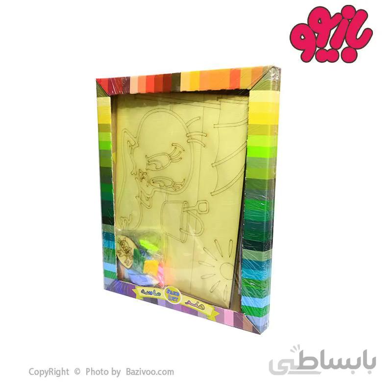 هنر ماسه 24 رنگ چوبی