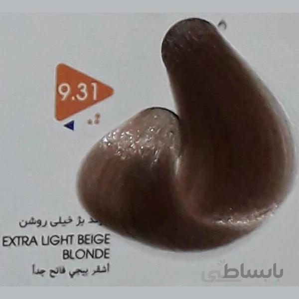 رنگ مو ویتامول (Vitamol) بلوند بژ خیلی روشن (شماره 9/31 بژ) حجم 120 میل