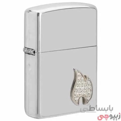 فندک زیپو اصل کد ۴۹۵۵۴ – Original Zippo Sterling Flame