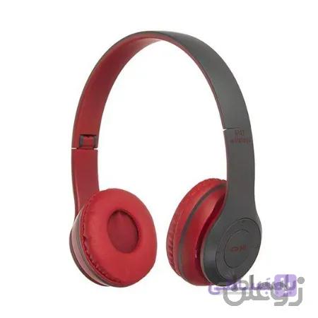 هدست بلوتوث (هدفون بی سیم) مدل P47 — تصویر 1