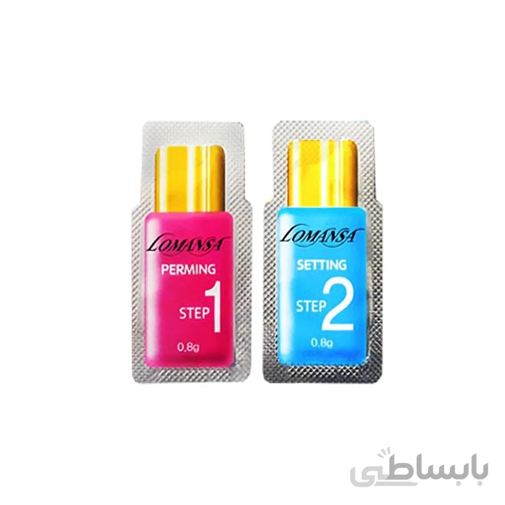 ساشه مواد لیفت مژه و تثبیت کننده لومانسا