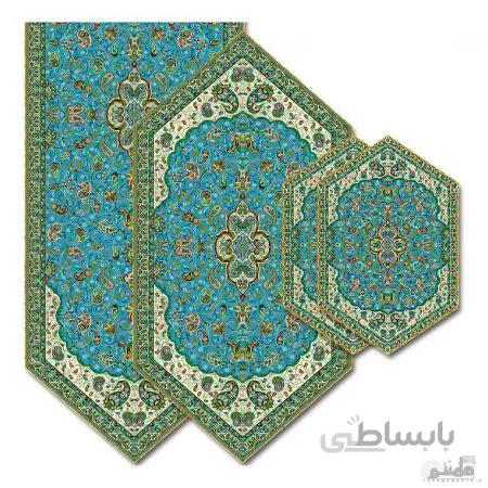 سرویس کامل رومیزی ترمه طرح شاه عباسی کد 814