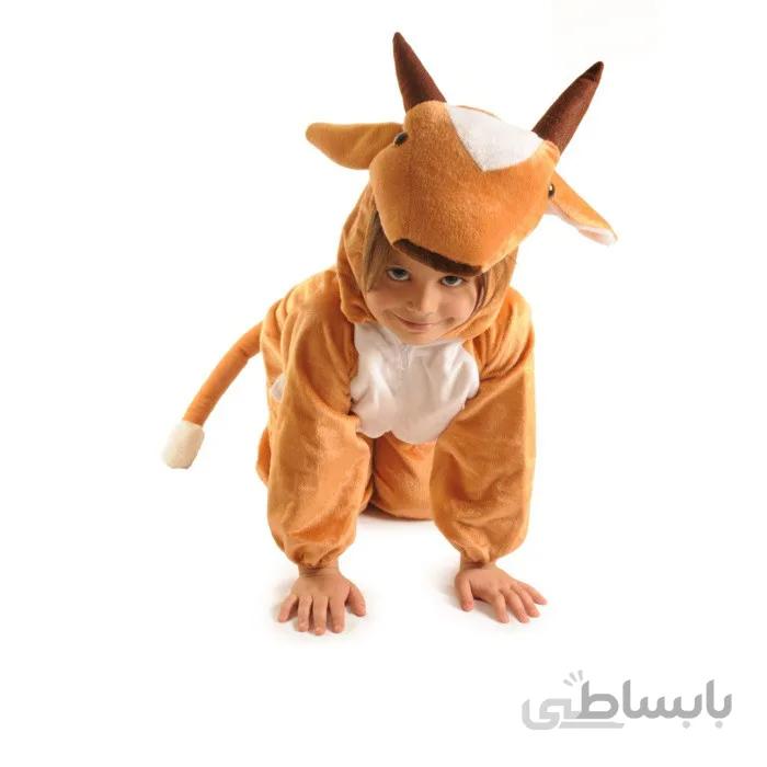 لباس حیوانات کودکان شادی رویان مدل گاو