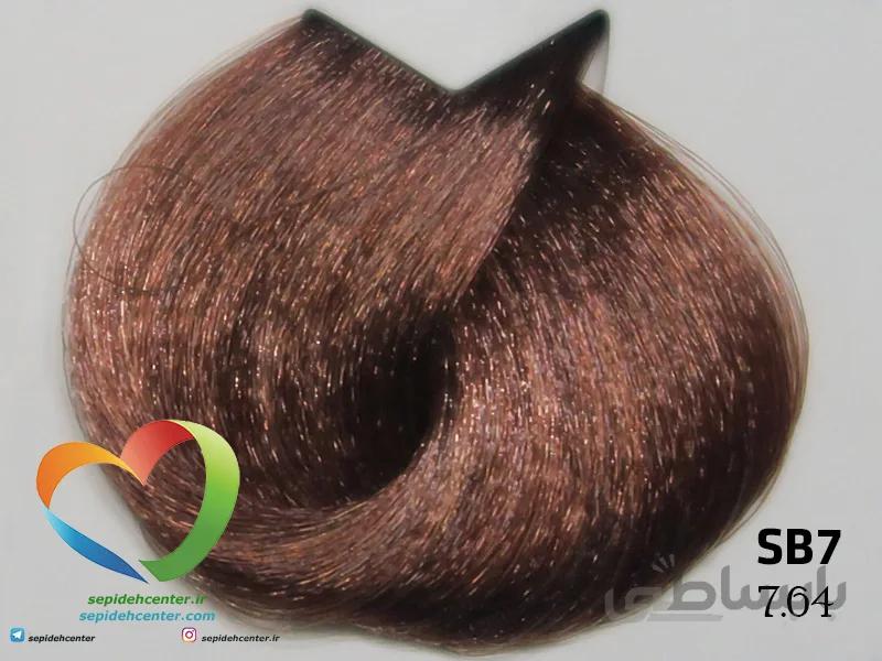 رنگ مو ی ترام کالر traum color شاه بلوطی روشن SB7 – 7.64