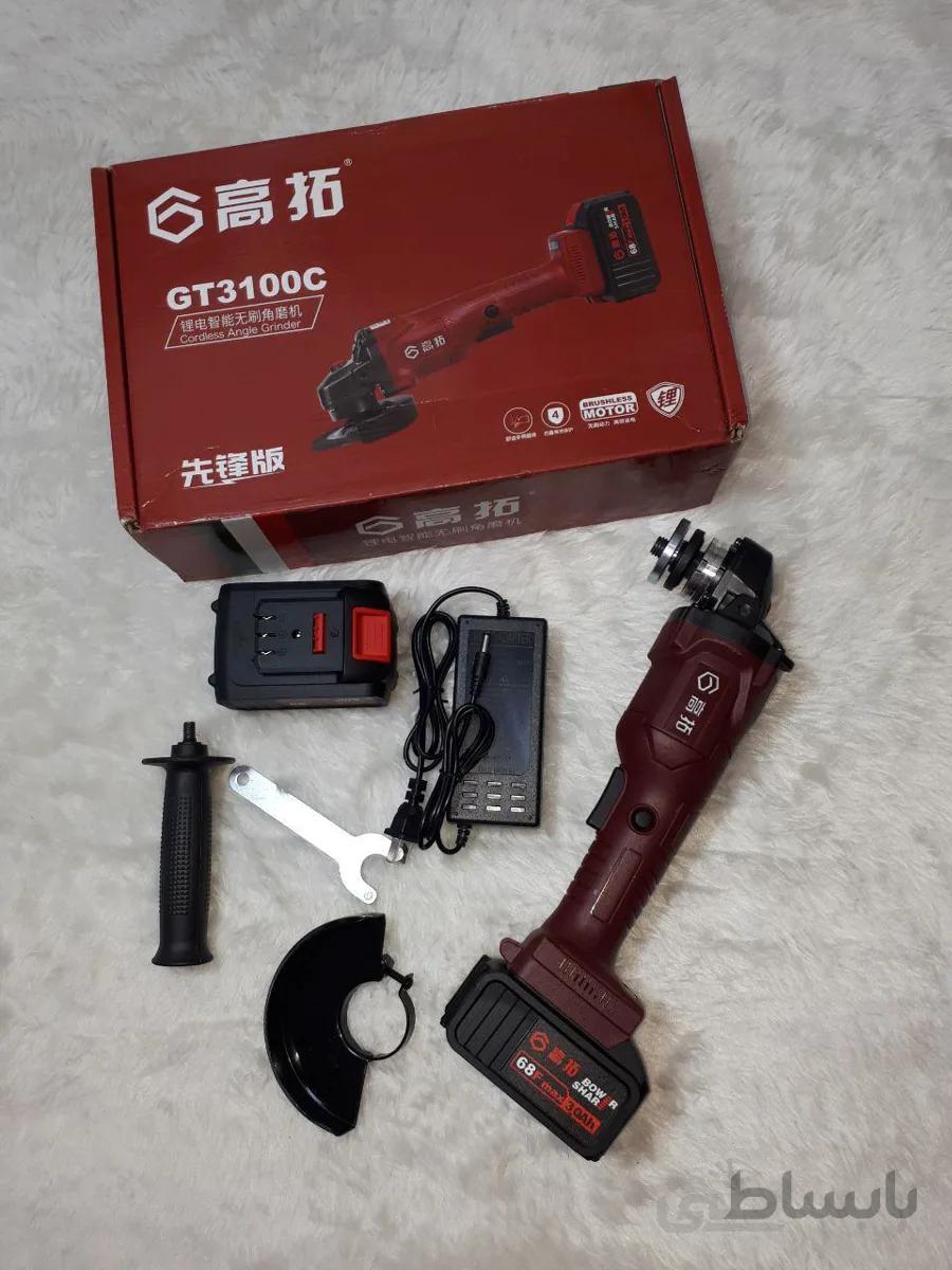 دستگاه سنگ فرز وسط شارژی 68 ولت GT3100C ETP ا GT3100C ETP Angle Grinder 68V