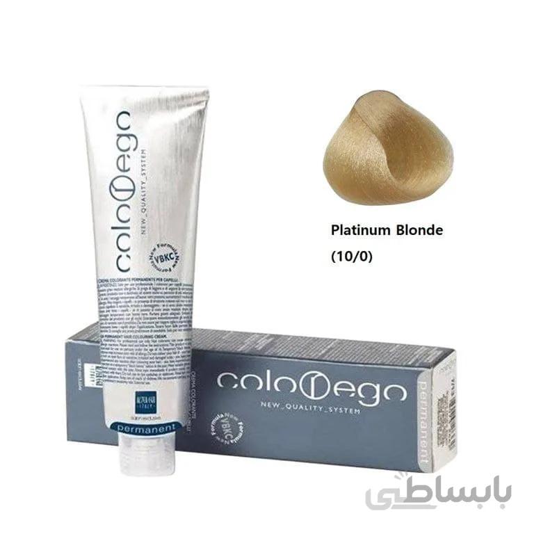 رنگ موی آلتراگو مدل (Colorego) کد 10/1 بلوند پلاتینی طبیعی