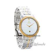ساعت مچی ویولت مردانه کلاسیک گرد فلزی دو رنگ صفحه سفید کد 0419/2G
