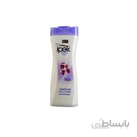شامپو سر گل بنفشه مناسب موهای ضعیف ایپک Ipek حجم 600 میل