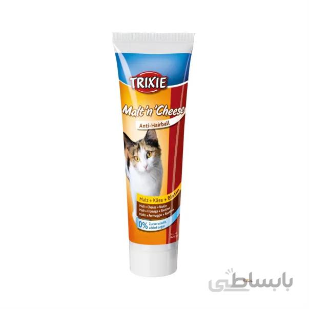 خمیر مالت با پنیر و حاوی بیوتین – Trixie Malt Cheese Anti-Hairball