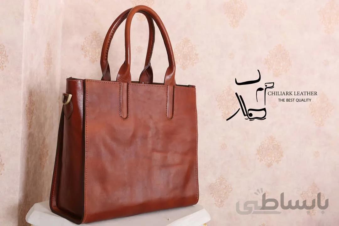 کیف زنانه چرمی کد ۱۰۱۶۶