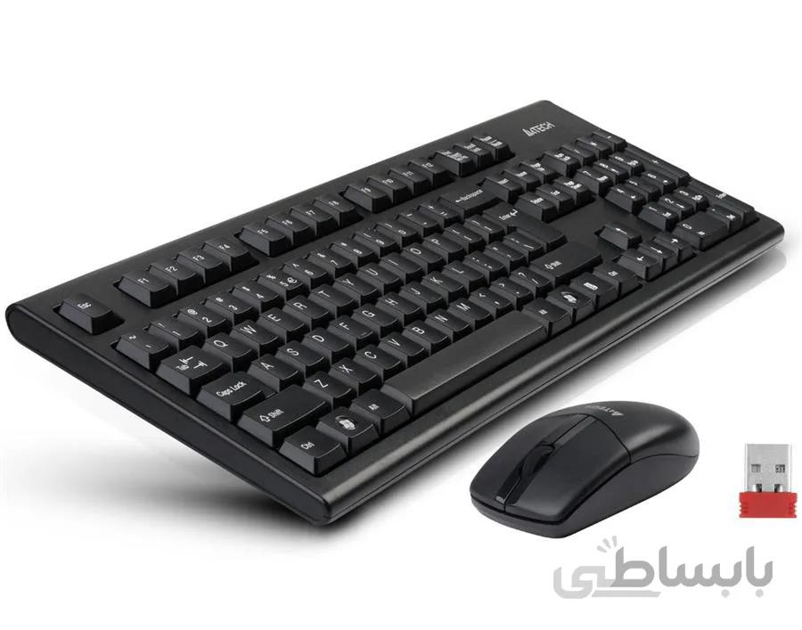 کیبورد و ماوس ای فورتک مدل 3100N ا A4Tech 3100N Keyboard And Mouse