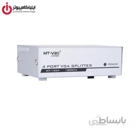 اسپلیتر 1 به 4 درگاه VGA دی نت مدل MT-VIKI 1504