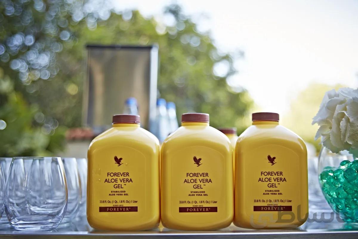 ژل نوشيدنى ژل آلوورا فوراور ليوينگ\آمريكا forever aloe vera gel