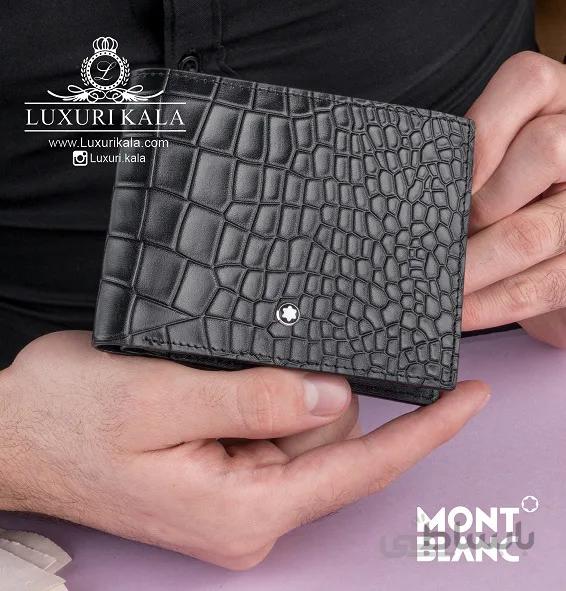 کیف پول چرم Mont Blanc ا Mont Blanc Wallet