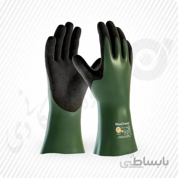 دستکش ضد اسید و ضد برش مکسی کم کات
