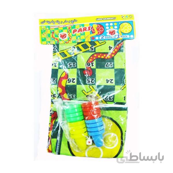 منچ و مارپله پارچه ای