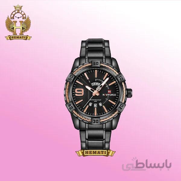 ساعت مچی مردانه نیوی فورس Naviforce NF9117M مشکی