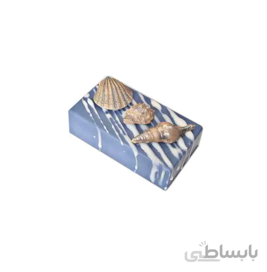 صابون دستساز مدل دریای آبی