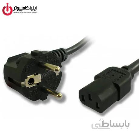 کابل برق پاور کامپیوتر بافو 3C*1.5mm مدل EU-C15 به طول 3 متر