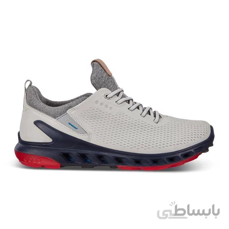 کفش مردانه اکو اصل مدل ECCO M GOLF BIOM COOL PRO WHITE/SCARLET