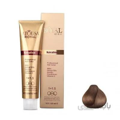 رنگ مو آتوسا رویال شماره 6.0 حجم 120 میلی لیتر رنگ بلوند تيره