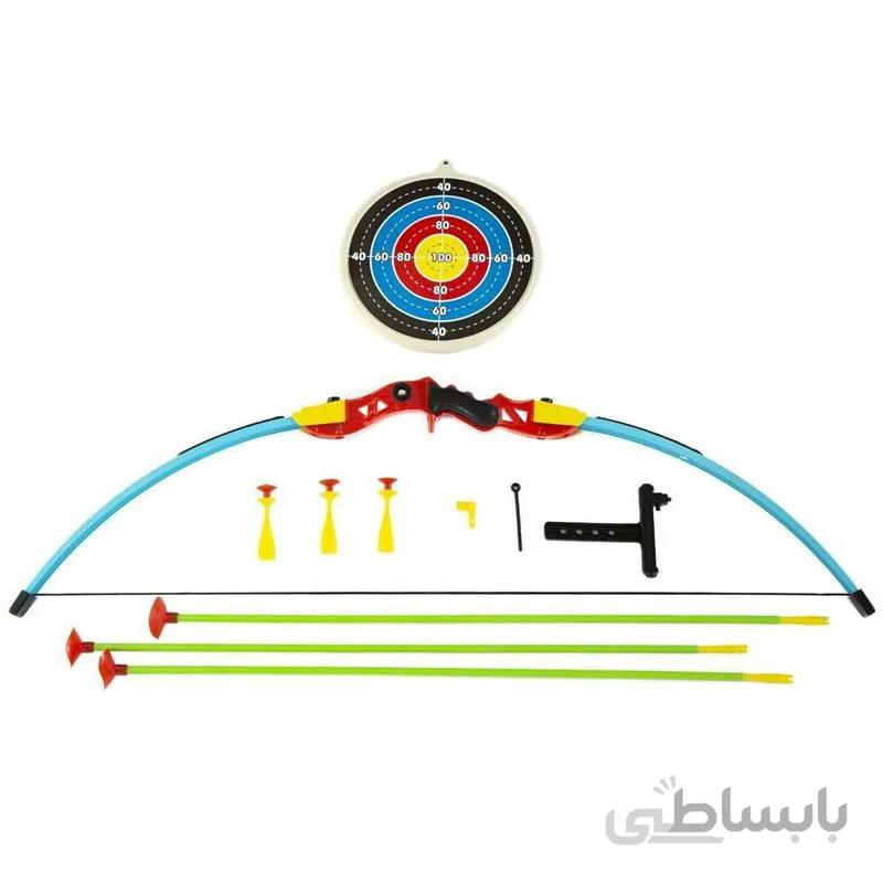 تیر کمان با دارت رو کارتی بزرگ