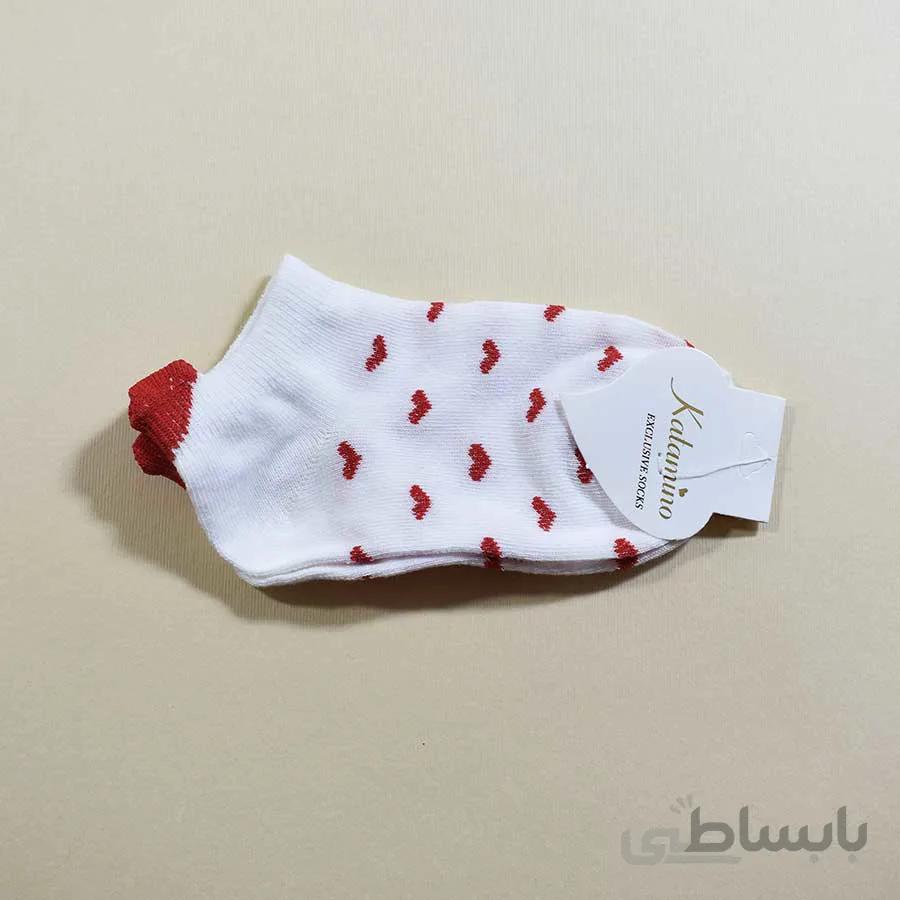 جوراب نیم ساق دخترانه بچه گانه کد 3112 – 1 تا 4 سال