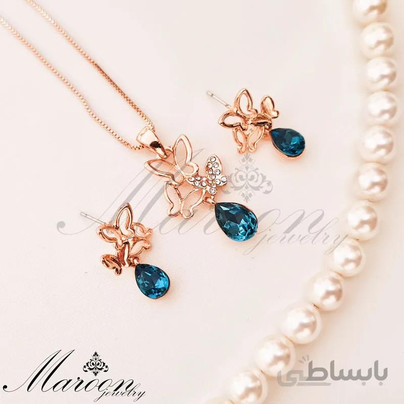 نیم ست پروانه ها مارون CS115