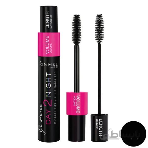 ریمل 2 در1 ریمل لاندن ا RIMMEL DAY 2 NIGHT MASCARA