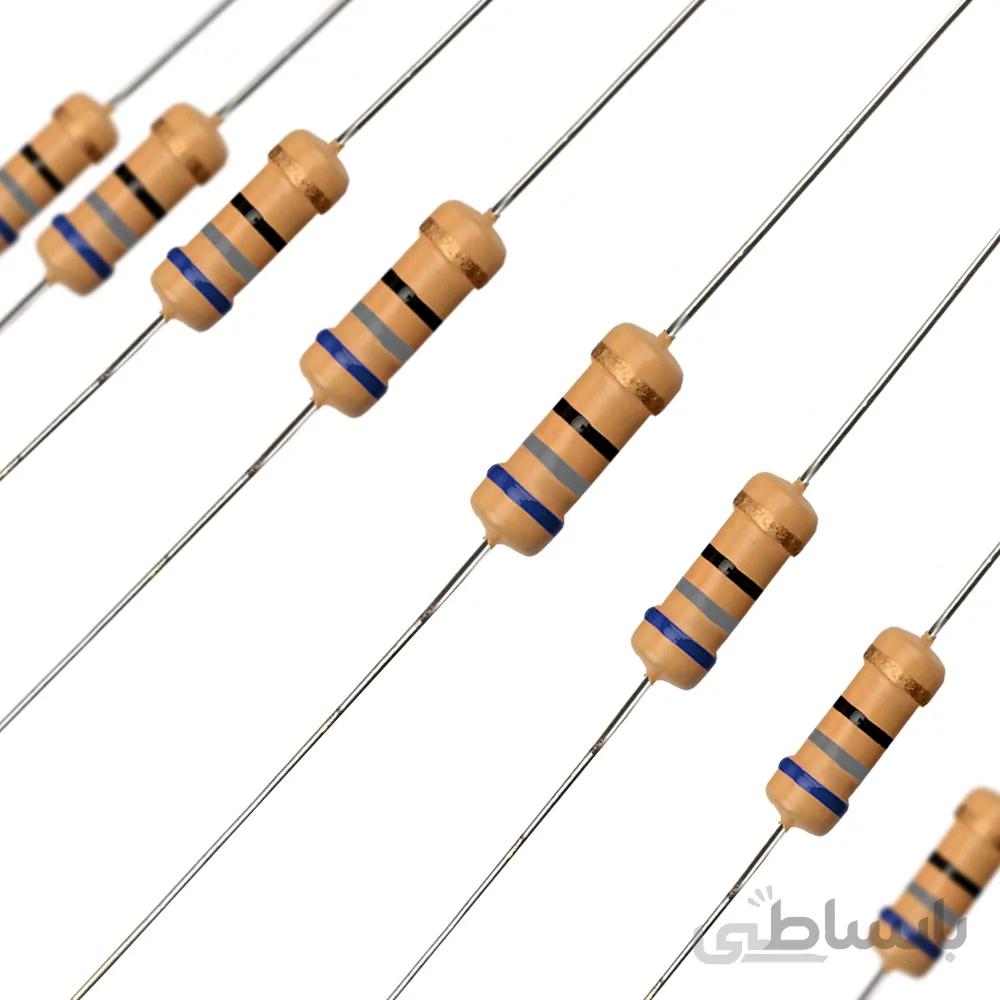 مقاومت 68ohm 1/2W