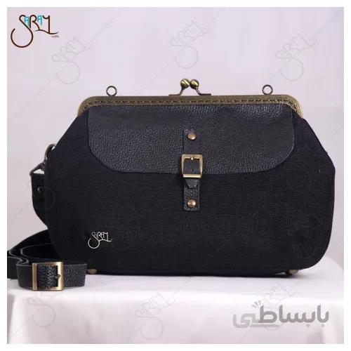 کیف اسپرت پارچه و چرم کد 1002
