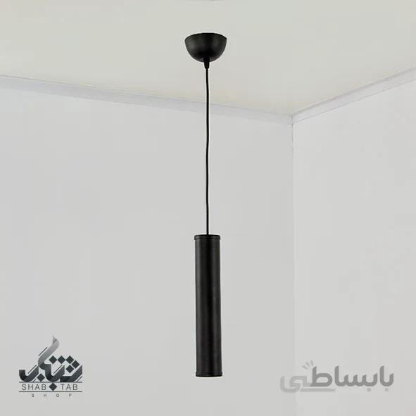 آویز لوله ای 30 سانت GU10 مشکی SHJ