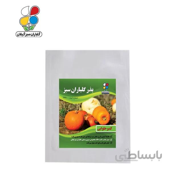 ( بسته 20 عددی ) بذر کدو حلوایی بسته بندی کوچک
