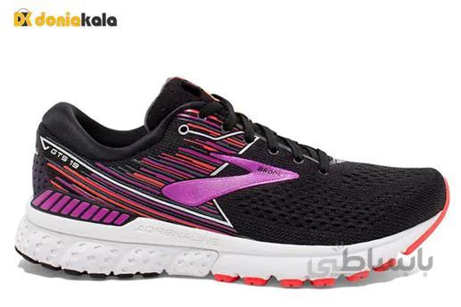 کتونی اورجینال مخصوص پیاده روی و دویدن زنانه بروکس آدرنالین جی تی اس 19 Brooks Adrenaline GTS 19 1202841D080 ا Original ketone for Womens walking and running Brooks Adrenaline GTS 19 1202841D080