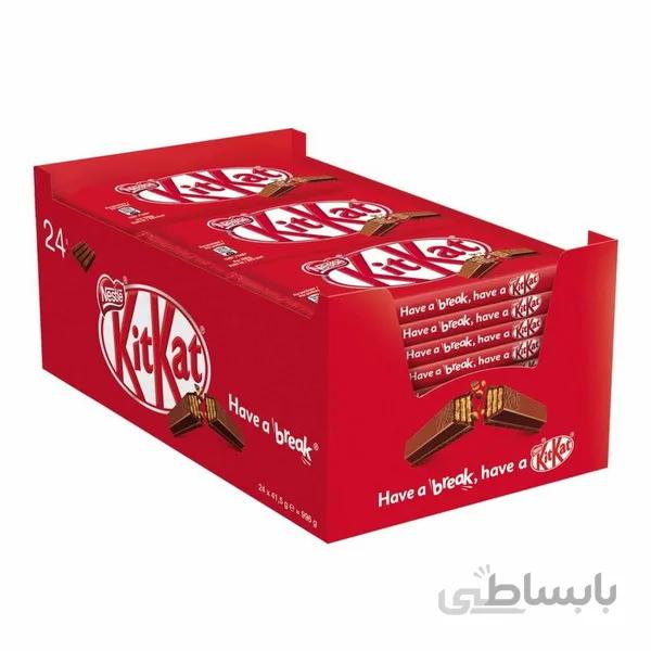 کیت کت 4 انگشتی بسته 24 تایی