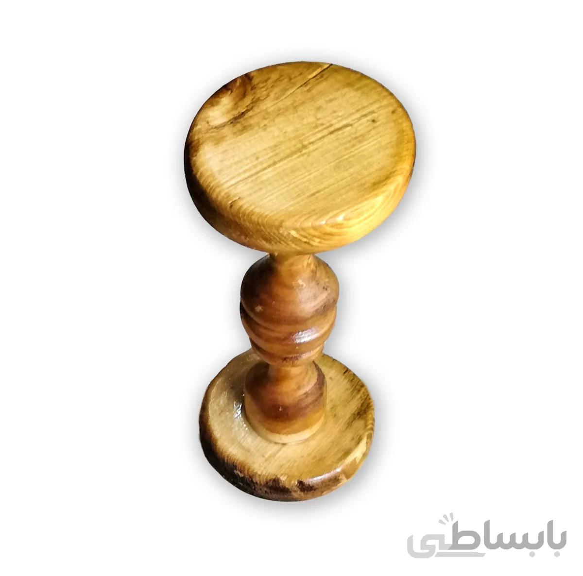 جا شمعی چوب روس متوسط