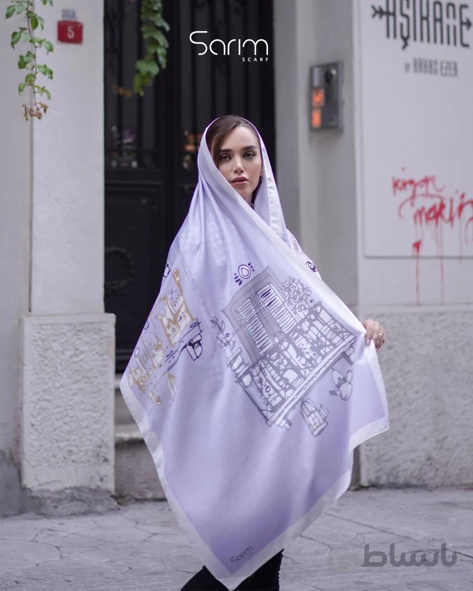 شال همسایه ( آبی )
