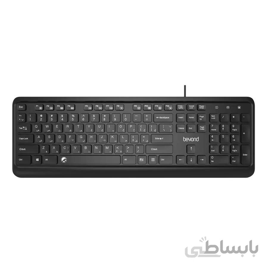 کیبورد باسیم بیاند مدل BK-2335 ا Beyond BK-2335 Wired Keyboard