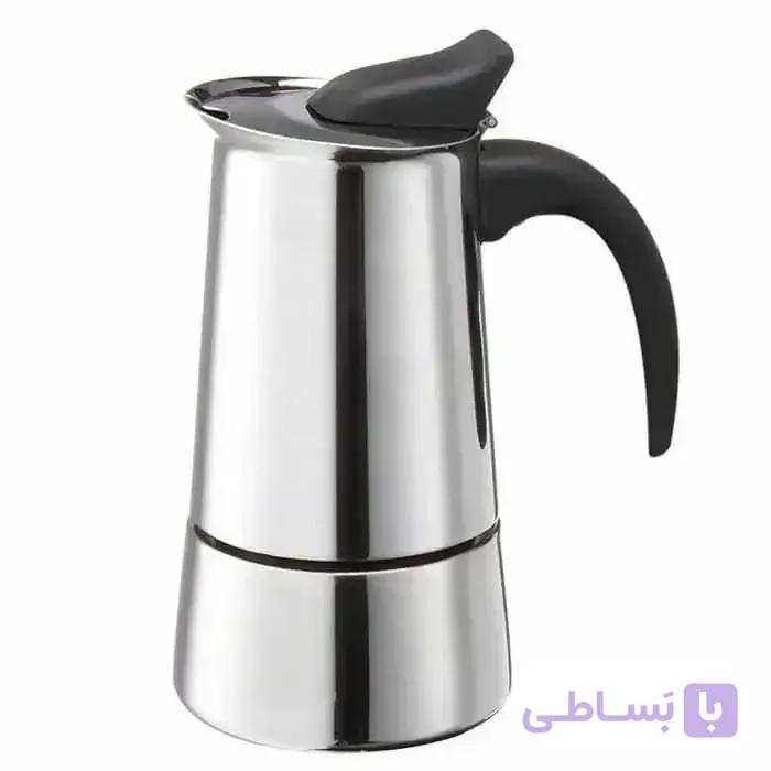 قهوه جوش اسپرسو ساز 6 کاپ استیل