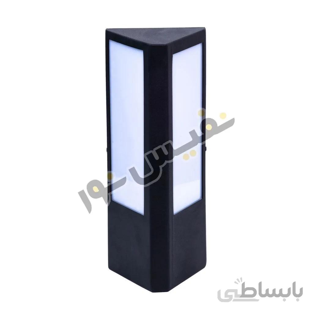 چراغ دیواری حیاطی و پارکی مثلثی دو طرفه 9003/D/30
