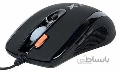 ماوس مخصوص بازی ای فورتک مدل X-710BK ا A4Tech X-710BK Gaming Mouse