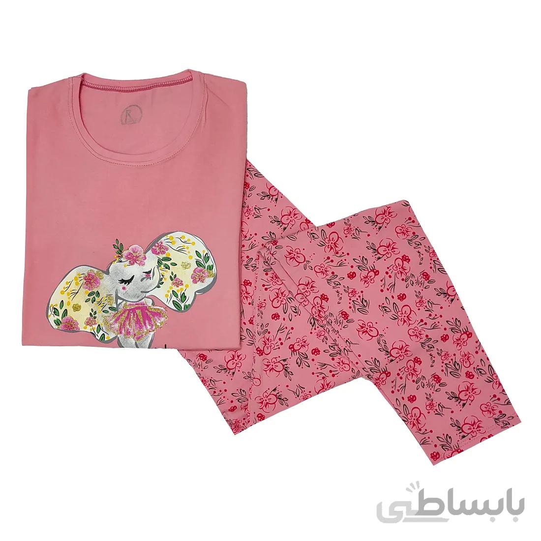 ست تیشرت و شلوار زنانه کد 22