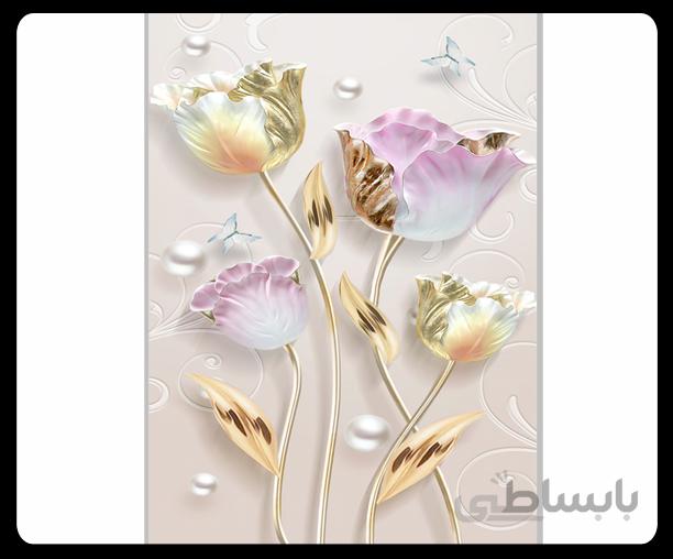 پوستر گل سه بعدی 018