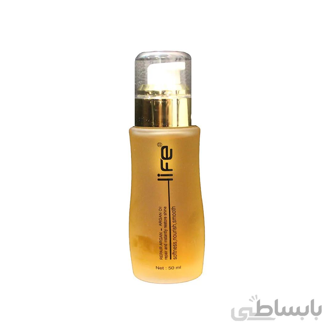 روغن آرگان لایف حجم 50میل Life ا LIFE Argan Oil