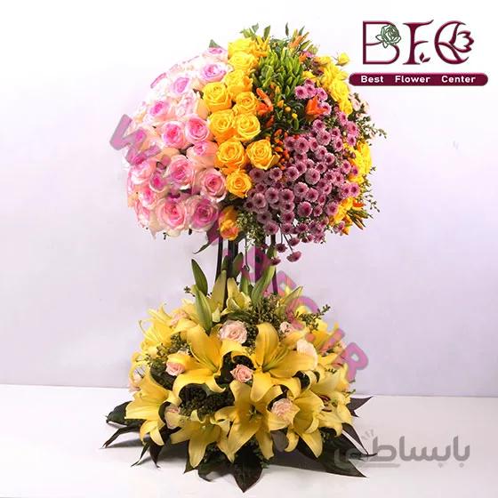 سبد گل پایه دار کد 1079930