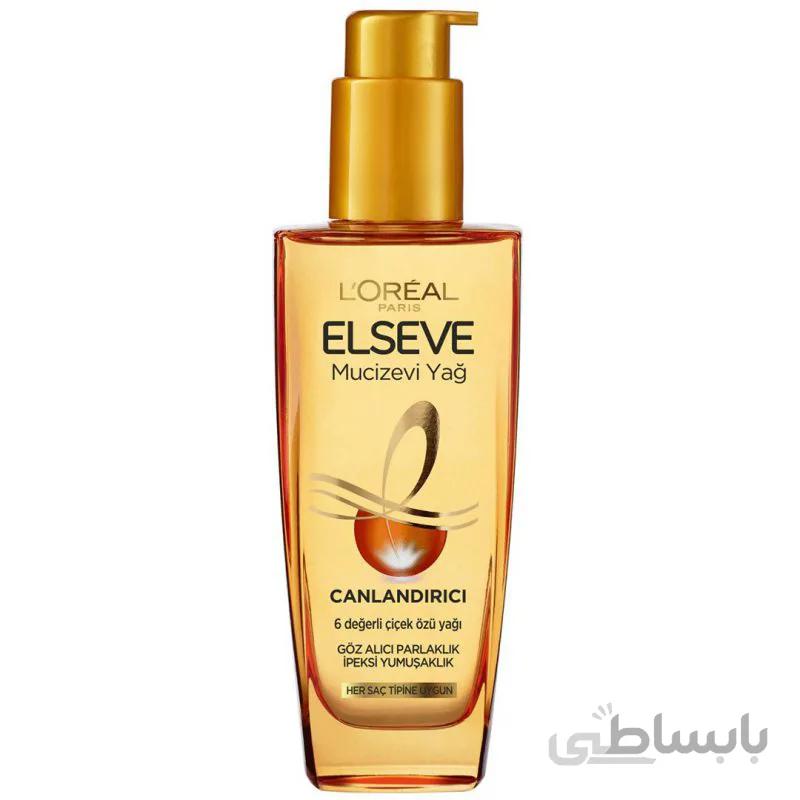 روغن موی ارگان لورال السیو loreal elseve مدل Canlandirici حجم 100 میل